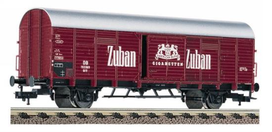 Box goods car type Gl 11 'Zuban-Zigaretten'<br /><a href='images/pictures/Fleischmann/5304.jpg' target='_blank'>Full size image</a>